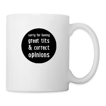 Great Opinions - Mug - white - Right