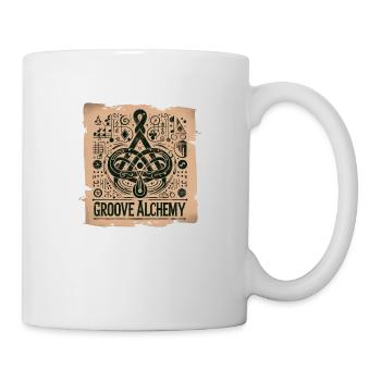 Groove Alchemy - Music-Themed Typography - Mug - white - Right