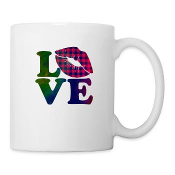 Love me Valentine Happy Valentines Valentines - Mug - white - Right