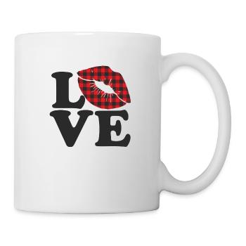 Love me Valentine Happy Valentines Valentines - Mug - white - Right