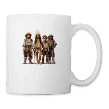 Carnival disguise with imagination - Mug - white - Right