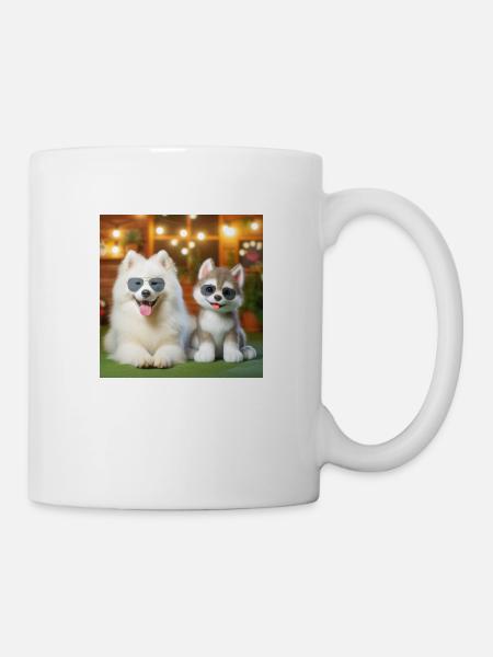 Samoyed Gang - Mug - white