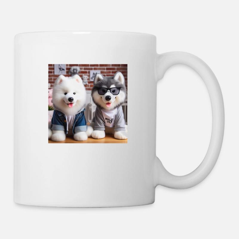 Pup Gang - Tasse - Weiß