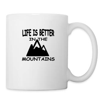 Mountains - Mug - white - Right