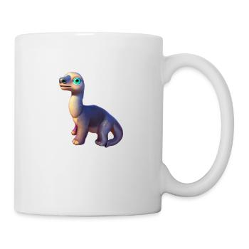 Dinosaurier - Tasse - Weiß - Rechts