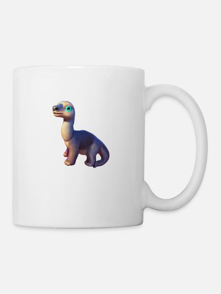 Dinosaurier - Tasse - Weiß