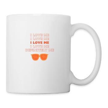 I Love Me - Tasse - Weiß - Rechts