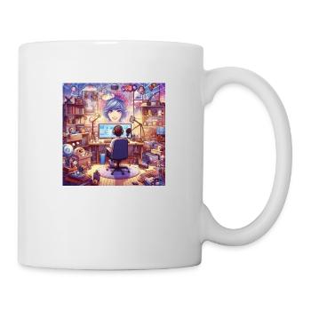 geek studio - Mug blanc - blanc - Droite