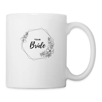 Team Bride Bachelorette EVJF - Mug blanc - blanc - Droite