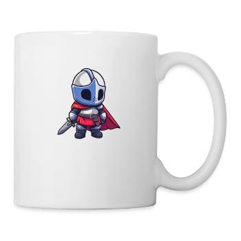 Tapferer Ritter im Comicstil für Kinder - Tasse - Weiß - Rechts