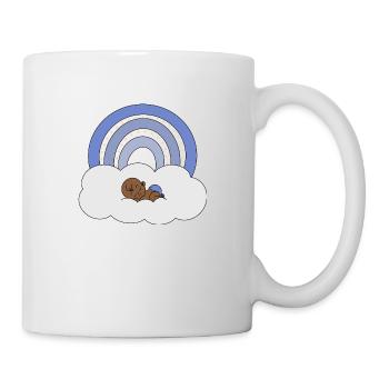 Bébé arc-en-ciel - Mug blanc - blanc - Droite