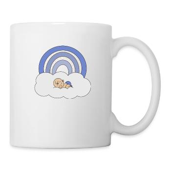 Bébé arc-en-ciel - Mug blanc - blanc - Droite