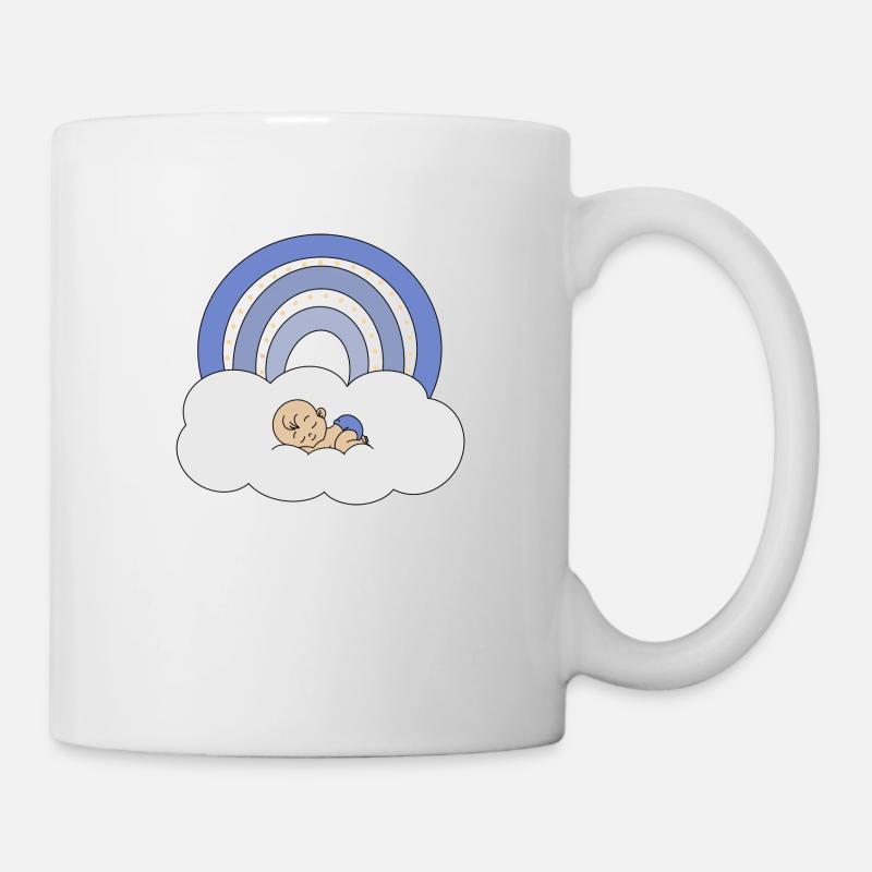 Regenbogen Baby - Tasse - Weiß
