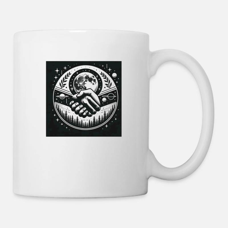 Cosmic Connection - Mug - white