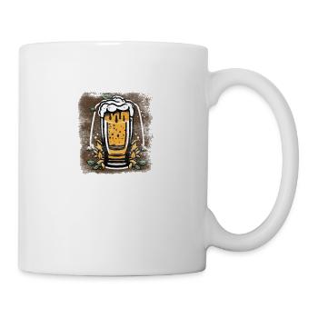 Kühles Blondes Bier - Tasse - Weiß - Rechts