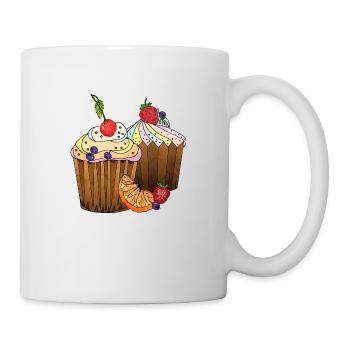 Cakes - Mug - white - Right