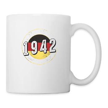 Jahrgangs 1942 Vintage 1942 Limitierte Auflage 82 - Mug - white - Right