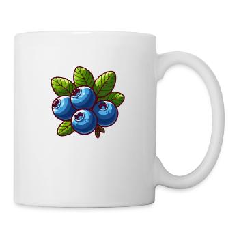 Myrtilles - Mug blanc - blanc - Droite
