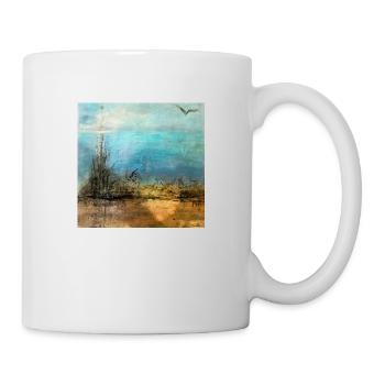 LE DESERT - Mug blanc - blanc - Droite