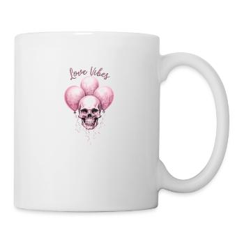Ambiance d’amour Saint-Valentin Amour 14 février Gothique - Mug blanc - blanc - Droite