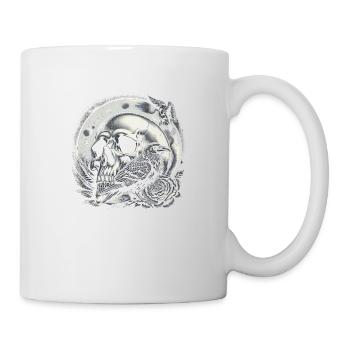 Himmlische Wächter - Tasse - Weiß - Rechts