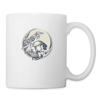 Sentinelle lunaire - Mug blanc - blanc - Droite
