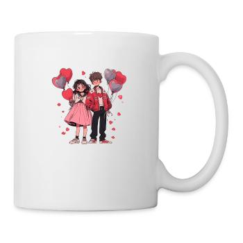 Lovebirds - Mug - white - Right