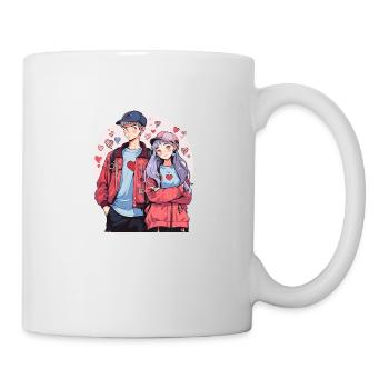 Lovebirds - Mug - white - Right