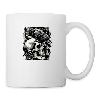 Gardien gothique - Mug blanc - blanc - Droite