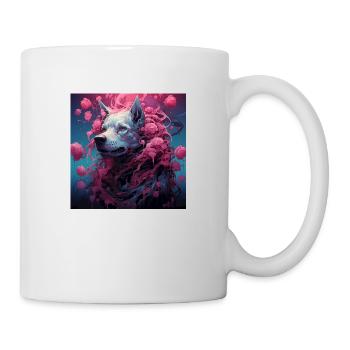 Celestial Canine Dreams - Tasse - Weiß - Rechts