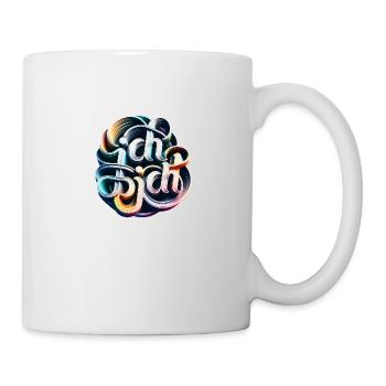 Selbstliebe im Wirbe - Tasse - Weiß - Rechts