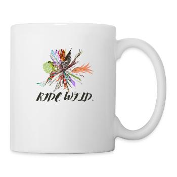 RIDE WILD - Tasse - Weiß - Rechts