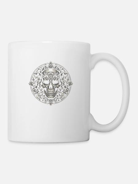 Barocke Eleganz - Tasse - Weiß