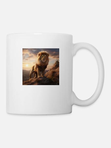King of Lions - Mug - white