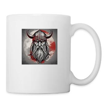 The All-Father of the Vikings - ODIN - Mug - white - Right