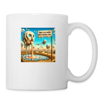 Melting objects - Tasse - Weiß - Rechts