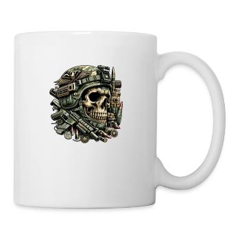Eagle's Vigilance: Tactical Skull - Mug - white - Right