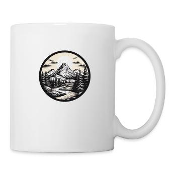 Snowy Peaks - Mug - white - Right