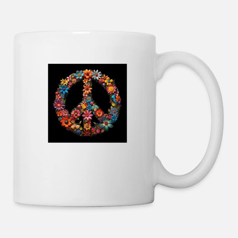 Paix - Mug blanc - blanc