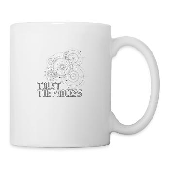 Faites confiance au processus - Mug blanc - blanc - Droite