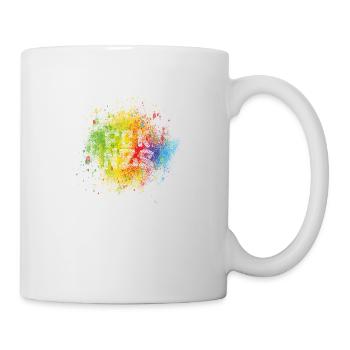 FCK NZS Wall Speckled Colours - Mug - white - Right