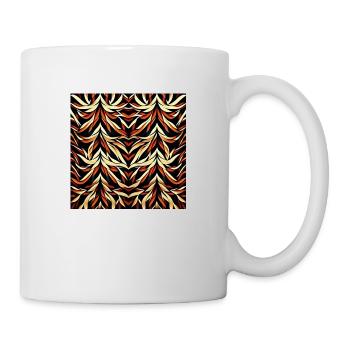 Blumendschungel - Tasse - Weiß - Rechts