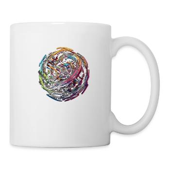Voxel Infinity Labyrinth - Tasse - Weiß - Rechts