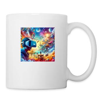 Metaverse - Tasse - Weiß - Rechts