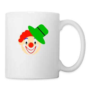 Clown, Clown Face - Mug - white - Right