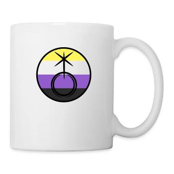 Symbol in a circle - It's all in the color - Mug - white - Right