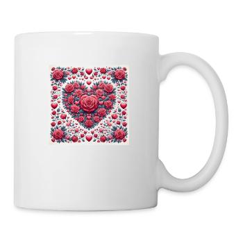 Happy Valentines Day - Mug - white - Right