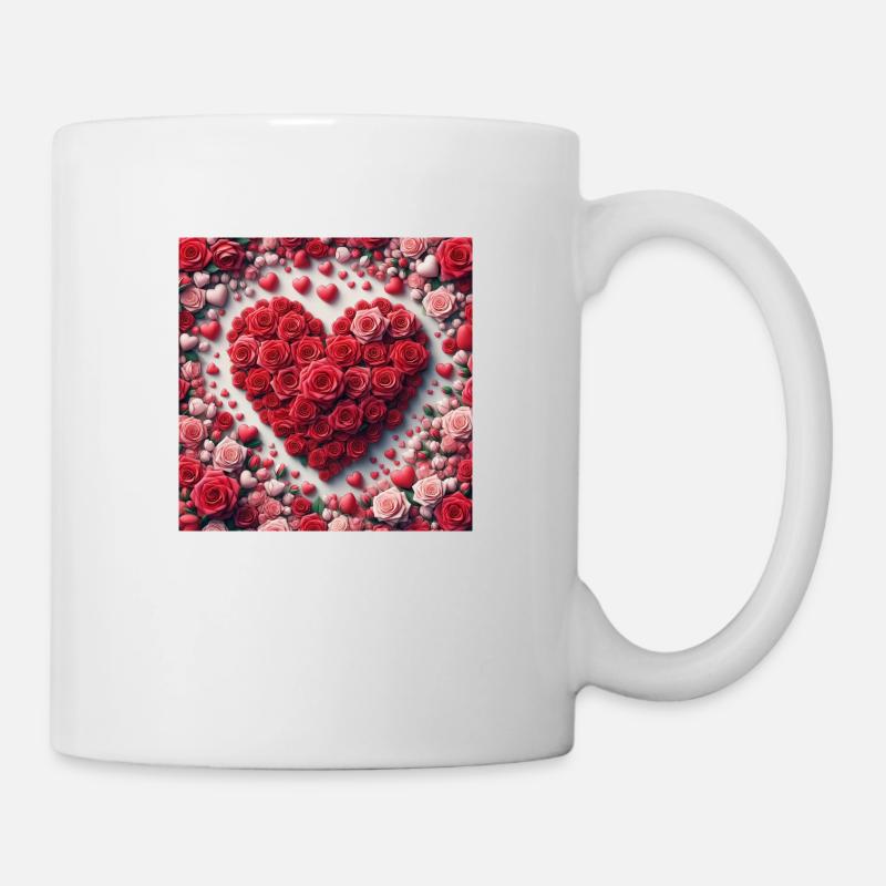 Joyeuse Saint-Valentin - Mug blanc - blanc