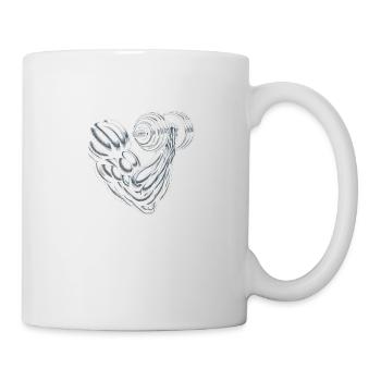 Muskelkraft - Tasse - Weiß - Rechts