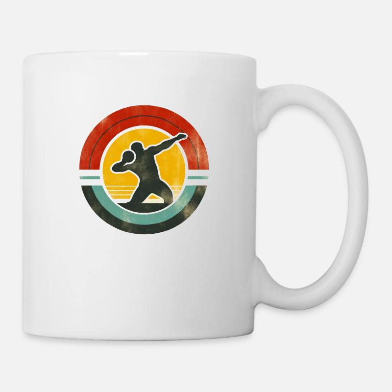 Lancer du poids - Mug blanc - blanc
